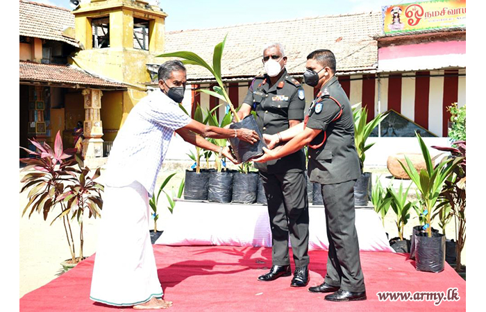 64 Division Distributes More Coconut Saplings