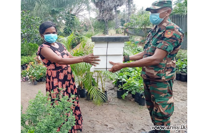 Kilinochchi Troops Launch Multiple Income Generating Projects for Needy Families