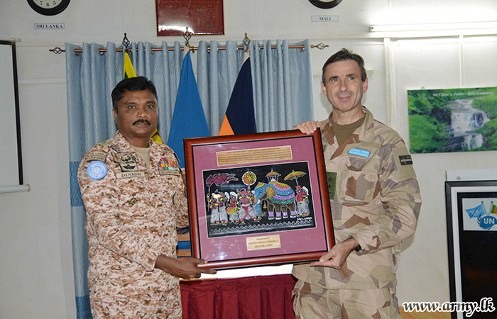 MINUSMA Force Commander Makes Routine Visit to LKACCC Camp