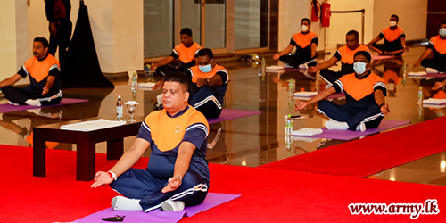 Formal Inauguration of ‘International Yoga Day’ in Sri Lanka Rolled out at Army HQ