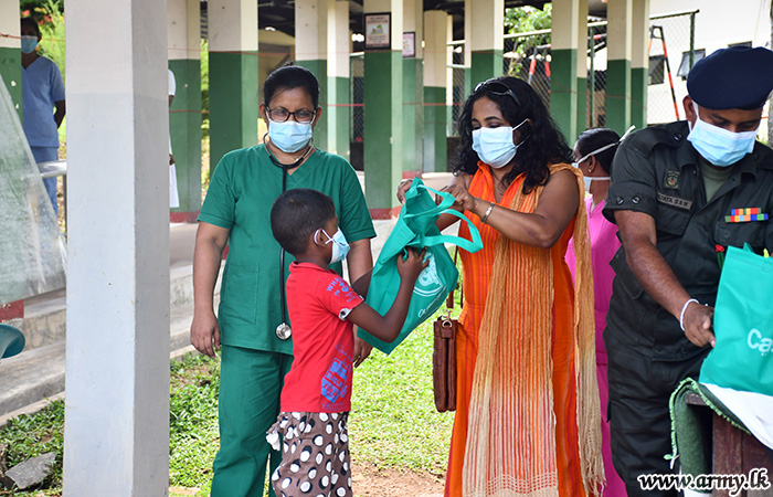 Late Senior Officer's Daughter Donates Sanitary Items & Dry Rations to Inmates at ICCs