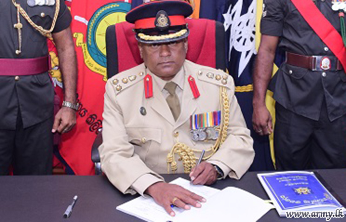New FMA - Kilinochchi Commander Assumes Duties