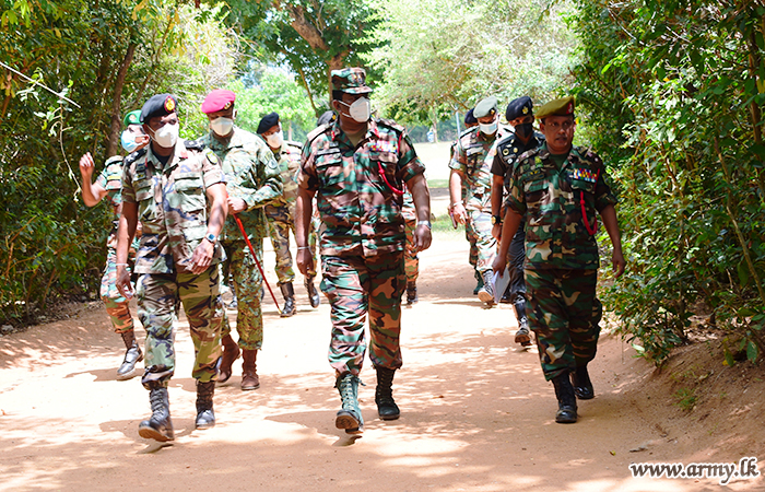 නැගෙනහිර ආඥාපති 22 වන සේනාංක බලප්‍රදේශයේ සංචාරයක