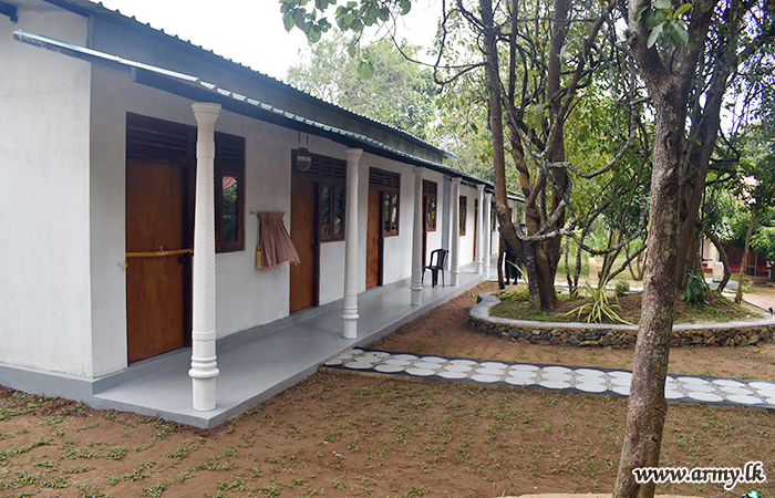 Newly-constructed Two accommodation Buildings in 53 Division HQ Opened