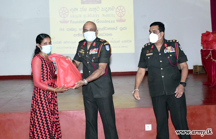 Dry Rations Gifted to Pregnant Women thru Army Coordination 