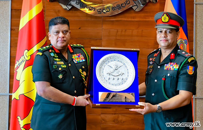 Commander Heaps Praise on Dedicated Commitment of Outgoing Chief of Staff 