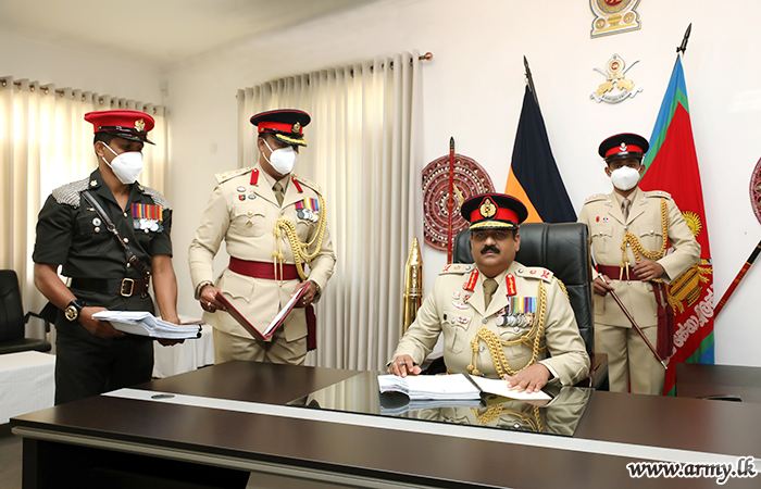 Major General Jagath Kodithuwakku, New Jaffna SF Commander Takes Office