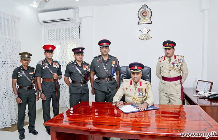 New CTS Commandant Assumes Duties