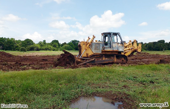 Field Engineers at Work Repairing 4 More Irrigational Tanks