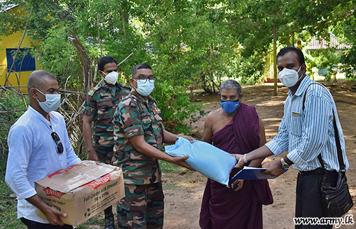 Temples in Welioya Get Relief Packs