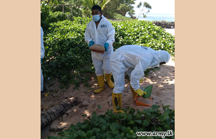 Weligama Beach Cleaned Up