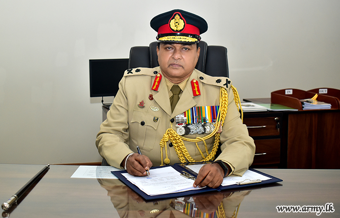 New Director General Infantry Takes Over Duties