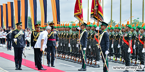 Pioneering Architect of New Army & Defence HQ Complex, HE the President Welcomed amid Military Honours  