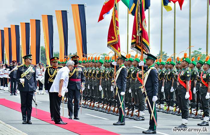 Pioneering Architect of New Army & Defence HQ Complex, HE the President Welcomed amid Military Honours  