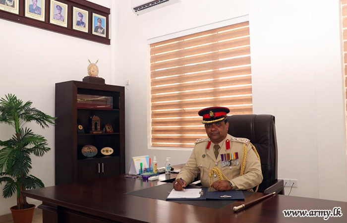 New Colonel Commandant, Sri Lanka Army General Service Corps Takes Office