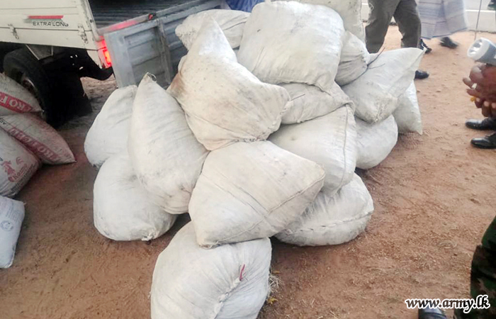 54 Division Troops Apprehend Large Haul of Raw Turmeric