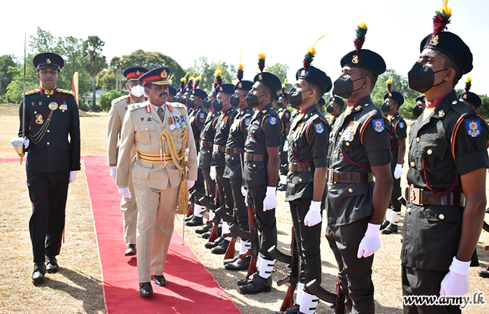 64 Division Troops Felicitate Their Newly-Promoted GOC