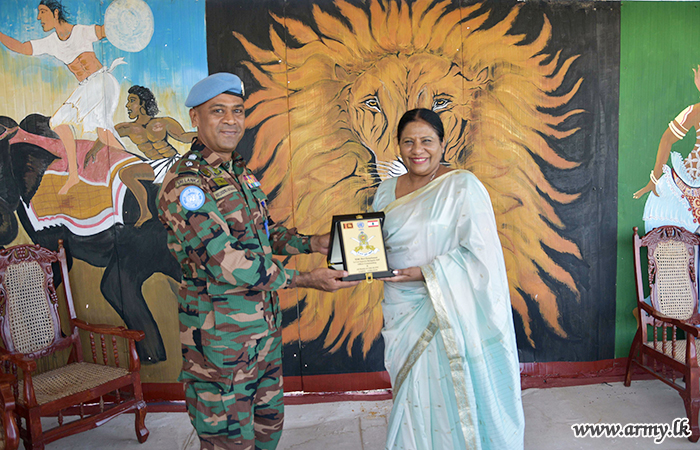 Ambassador & UNIFIL Head of Mission Call at Sri Lankan Camp