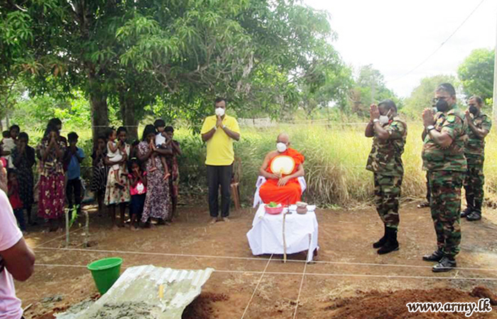 FMA-North-Central Builds New House for Father, Affected by Wild Elephant Attacks