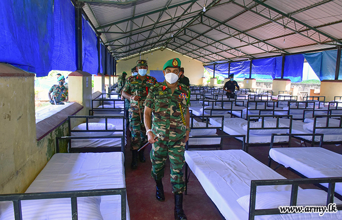 Central Troops Convert Youth Centre Building as ICC for COVID-19 Patients