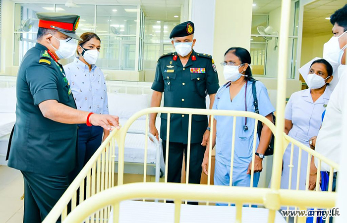 New Wards, Established within Hours on Presidential Directive Vested in Colombo South Hospital Authorities 