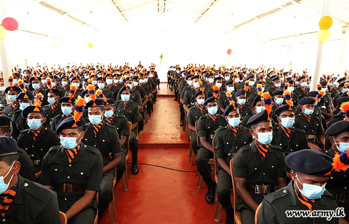 Tamil, Muslim & Sinhala Recruits Jointly Pass out as Professional Soldiers 