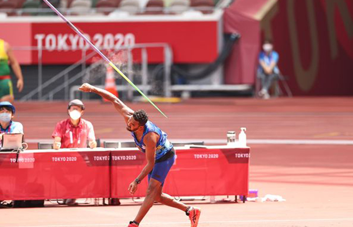Sri Lankan Gold Medalist in Tokyo Paralympics Promoted