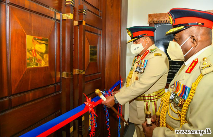 Fulfilling a Longstanding Need, CES Officers Get New Officers’ Mess Building Complex 