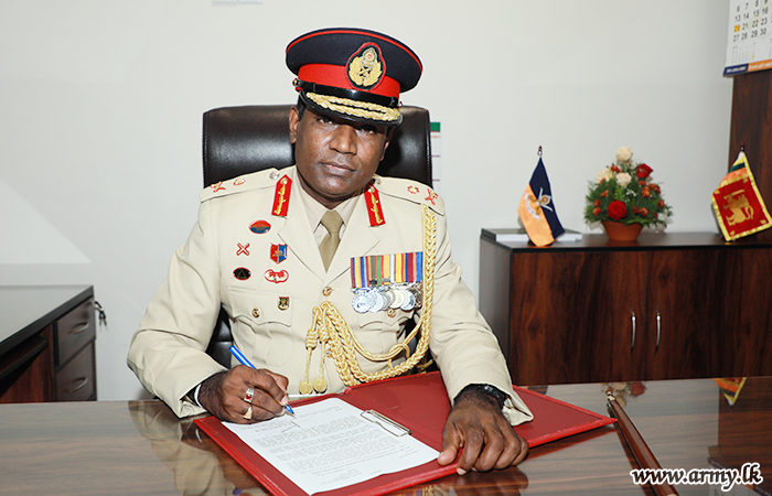 New Deputy Chief of Staff, Major General Sampath Kotuwegoda Takes Office