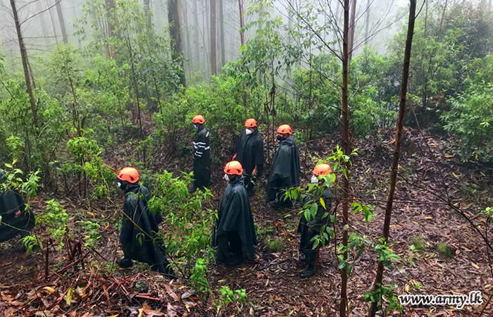 දින 4 කට පසු නුවරඑළියේ අතුරුදන් වූ කාන්තාව සොයා යුද හමුදා භට පිරිස් මෙහෙය වූ ඒකාබද්ධ මෙහෙයුම.