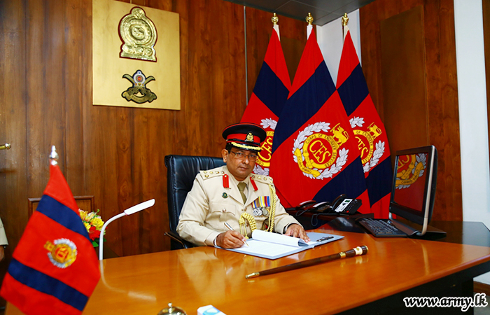 New CES Colonel Commandant Brigadier Shantha Kumara Assumes Duties as New Colonel Commandant 