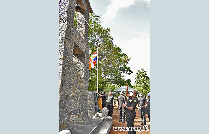 Army-built New Temple Bell at Etambagaskada Inaugurated 