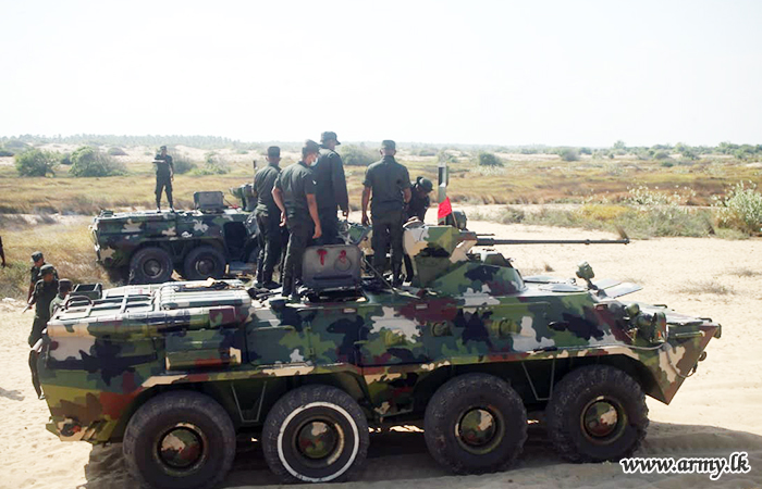 Armoured Troops after 12 Years Begin Field Firing Training Sessions