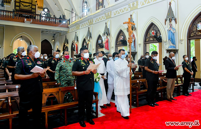 Special Mass & Prayers Invoke Lord Jesus' Blessings on 72nd Army Anniversary