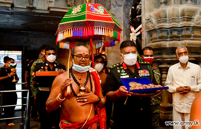 Mayurapathi Kovil's 'Abishekam' Pooja Blesses Army Anniversary