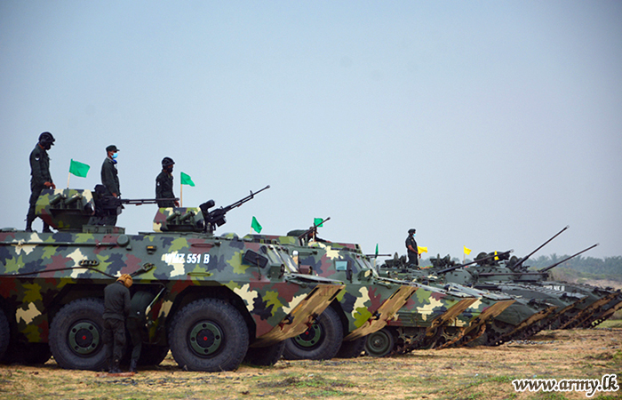 MIR Troops Rehearse 30 mm Canon Firing at Kalpitiya