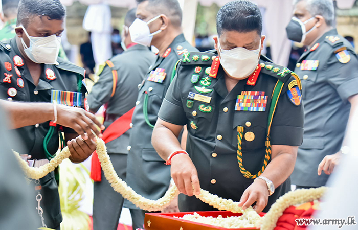 Army Anniversary Blessed at 'Jaya Sri Maha Bodhi' Precincts amid Reverberating Auspicious Drums & Rituals