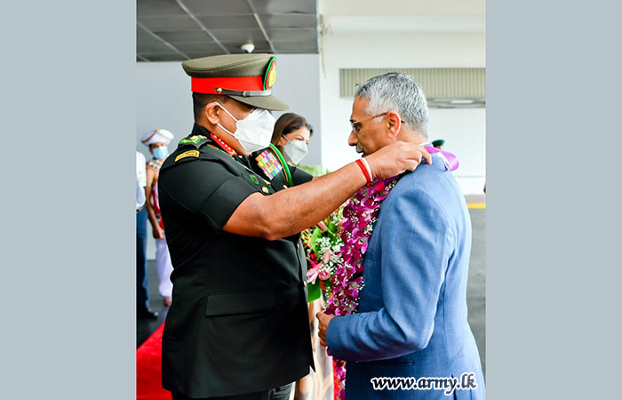 Indian Army Chief, Promoting Bilateral Understanding & Cooperation Arrives on Goodwill Tour