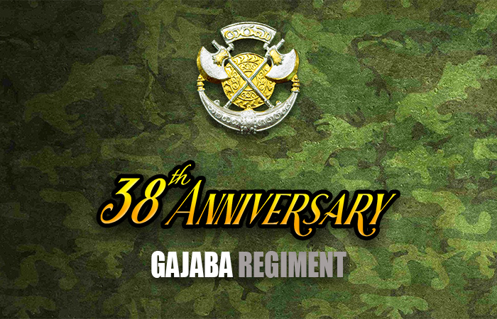 Gajaba Regiment Commemorates Its Glorious 38th Anniversary