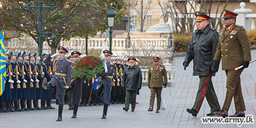 Moscow Kremlin Presents Grand Military Honours to Sri Lankan Army Chief 