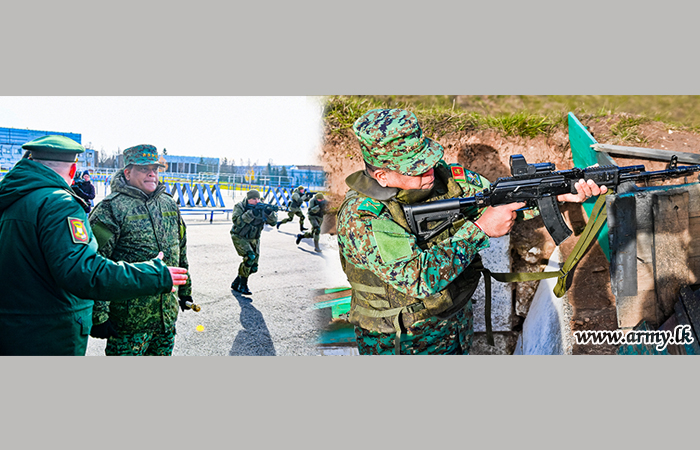 4th Guards Tank Division Stages Rare Live Tank Firing Session for Visiting Sri Lankan Army Chief