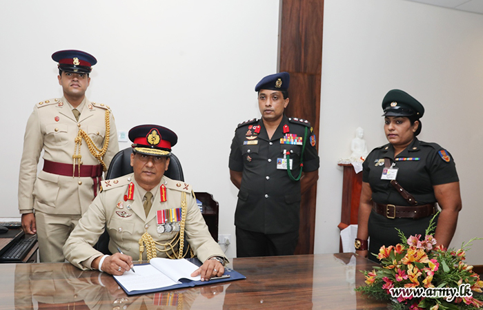 Major General Deepal Pussella, New Adjutant General Takes Office