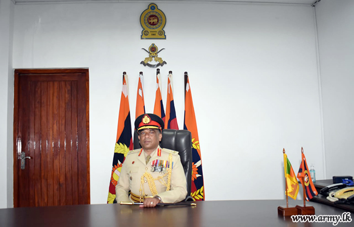 Major General Chandana Wickramasinghe, New 51 Division’s GOC