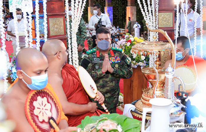 Symbol of Reconciliation Re-awakened as Historic Kuragala Raja Maha Vihara Begins its First 'Katina' Ceremony in Contemporary Times 