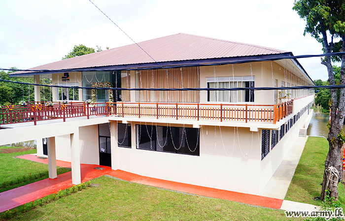 15 CES Troops - Erected New Preaching Hall Vested in ‘Sasana’ at Somawathiya