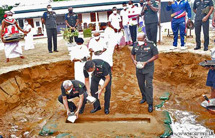 54 Division Troops Help Religious Ceremony at Silavathura Temple