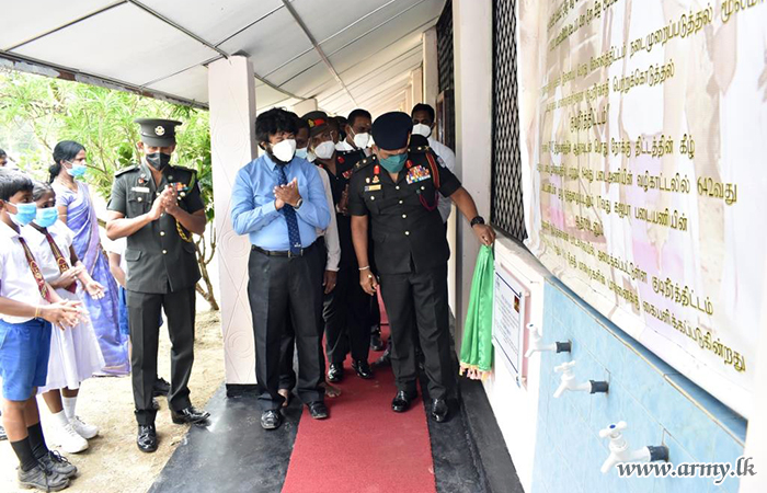 Army Initiative Gets Water Purifying Units for Oddusuddan Schools