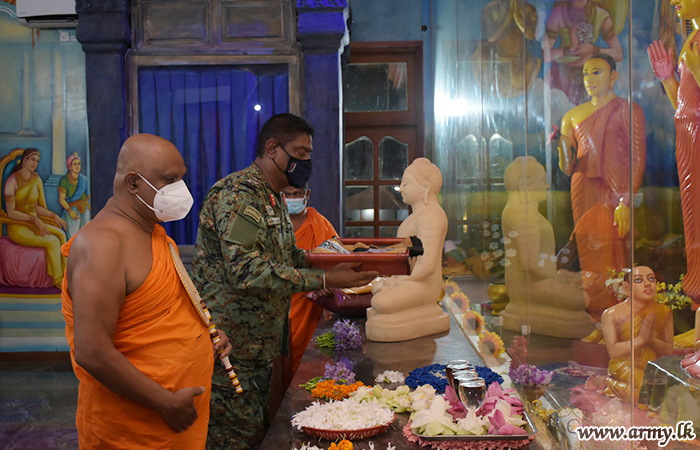 Religious Ceremonies Invoke Blessings on New 1 Corps at Kilinochchi