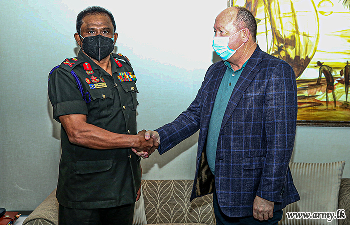 Russian Army Engineers Here to Observe De-mining Roles