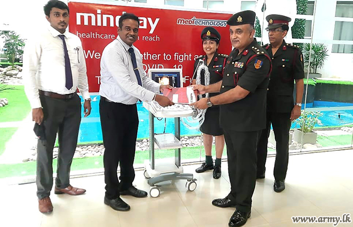 Private Company Gifts Ultrasound Scanner to Colombo Army Hospital